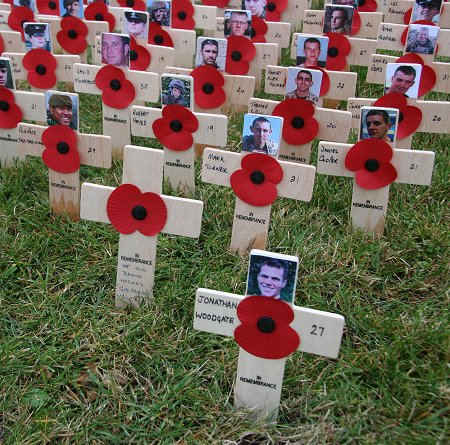 Field of Remembrance, Lydiard Park, Swindon