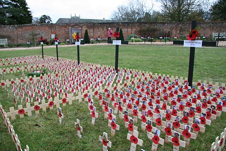 Field of Remembrance, Lydiard Park, Swindon