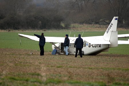 Swindon Plane Crash Wanborough