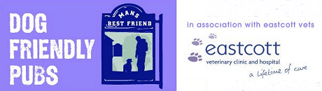 Dog Friendly Food Pubs in assocation with Eastcott Vets Swindon