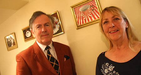 Adrian Wiley & Julia Walton at The Highworth