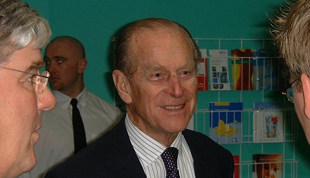 The Duke of Edinburgh in Swindon 28 February 2003