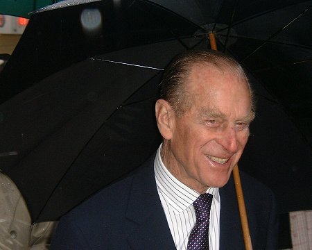 Duke of Edinburgh in Swindon - 28 Feb 2003