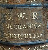 Book from the Mechanics' Institute Library Swindon