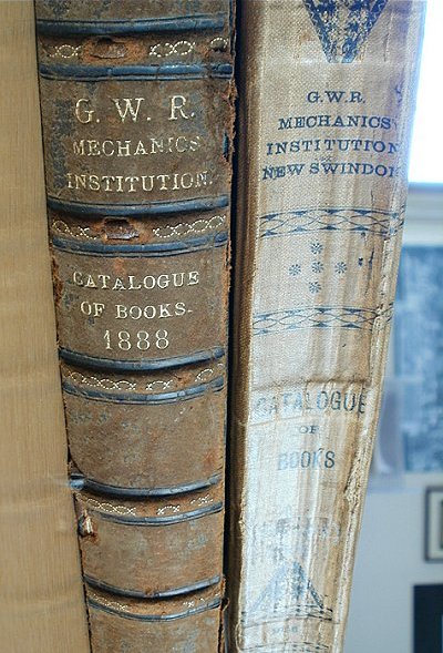 Book from the Mechanics Institute Library, Swindon