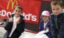 Pupils clean-up litter in Swindon town centre