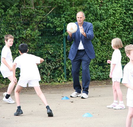 Sir Steve Redgrave in Swindon