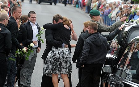 Repatriation of Marine Commando James Wright Wootton Bassett 11 August 2011