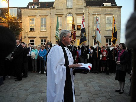 Wootton Bassett sunset ceremony