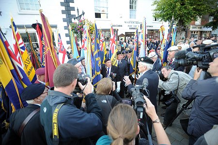 Wootton Bassett sunset ceremony