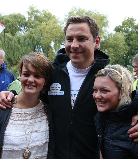 David Walliams at lechlade