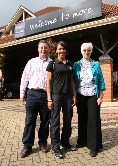 Kelly Holmes at The De Vere Village Swindon