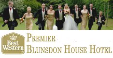 Weddings at Blunsdon House Hotel Swindon