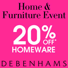Debenhams Home & Furniture Event