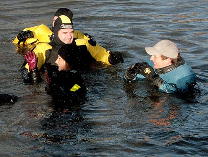 Swimming Down The Thames 08