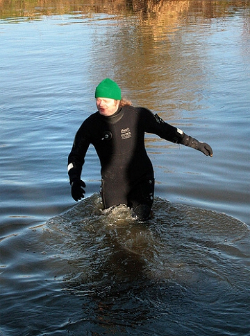 Swimming Down The Thames 08