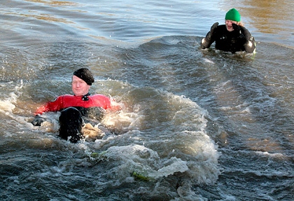 Swimming Down The Thames 08