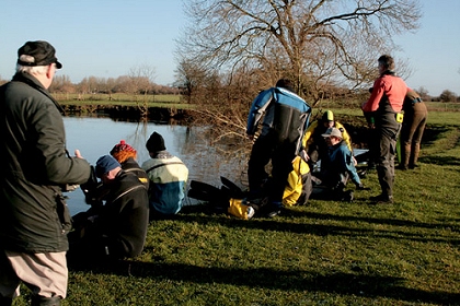 Swimming Down The Thames 08