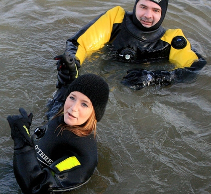 Swimming Down The Thames 08