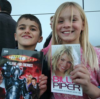 Billie Book signing at Asda Walmart