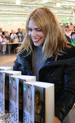 Billie Book signing at Asda Walmart