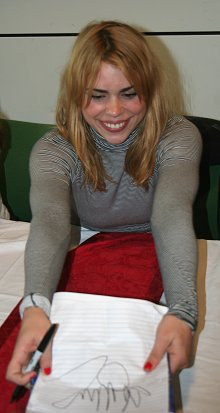 Billie Book signing at Asda Walmart