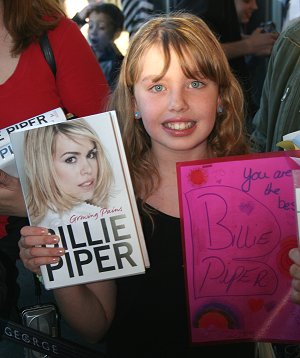 Billie Book signing at Asda Walmart