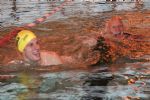 Duncan Goodhew swims in Swindon