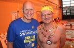 Duncan Goodhew swims in Swindon