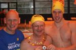 Duncan Goodhew swims in Swindon