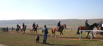 Alan King at Barbury Castle