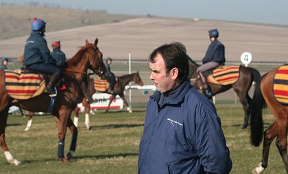 Alan King at Barbury Castle