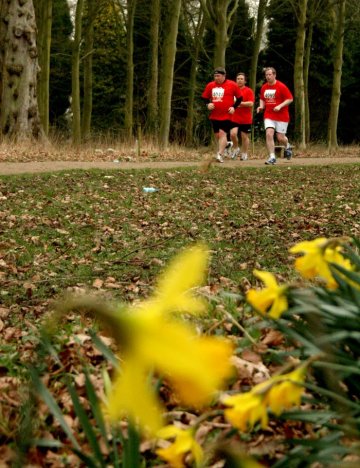 British Heart Foundation run