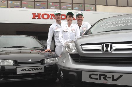 Honda Two-Millionth Car