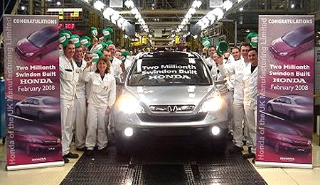 Honda Two-Millionth Car