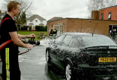 Charity Car Wash for Fire Benevolent Fund