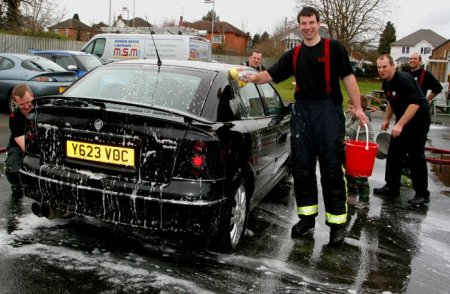 Charity Car Wash for Fire Benevolent Fund