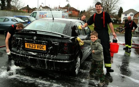 Charity Car Wash for Fire Benevolent Fund