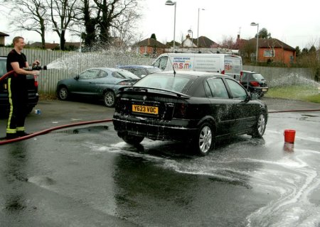 Charity Car Wash for Fire Benevolent Fund