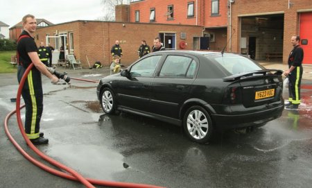 Charity Car Wash for Fire Benevolent Fund