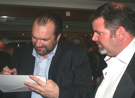 An evening of football banter with Neil 'Razor' Ruddock and Paul Merson
