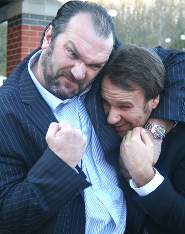 An evening of football banter with Neil 'Razor' Ruddock and Paul Merson