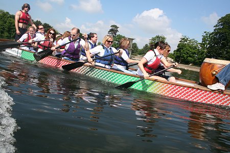 Challenge Swindon 2008 - Dragon boating