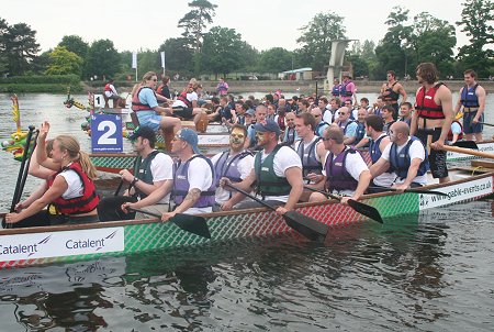 Challenge Swindon 2008 - Dragon boating