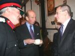 Duke of Kent at Arkells Brewery