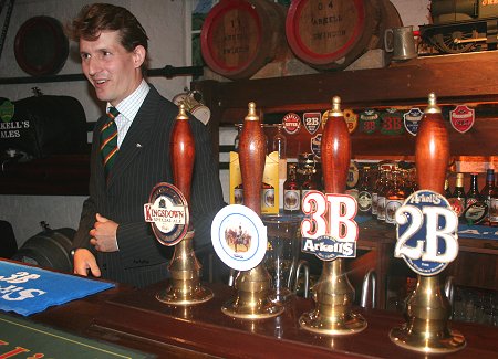 Duke of Kent at Arkells Brewery
