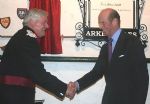 Duke of Kent at Arkells Brewery