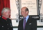 Duke of Kent at Arkells Brewery