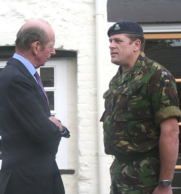 Duke of Kent at Arkells Brewery