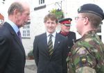 Duke of Kent at Arkells Brewery